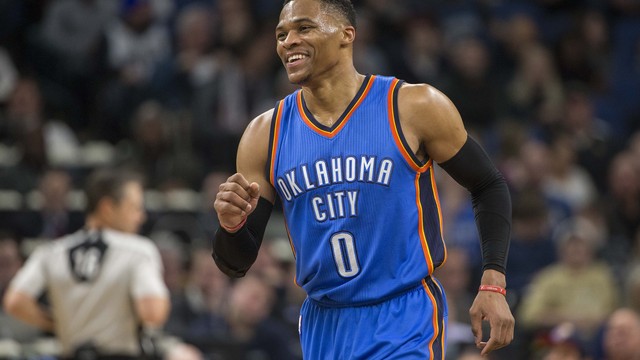 Watch: Barclays crowd erupts as Westbrook notches 33rd triple-double