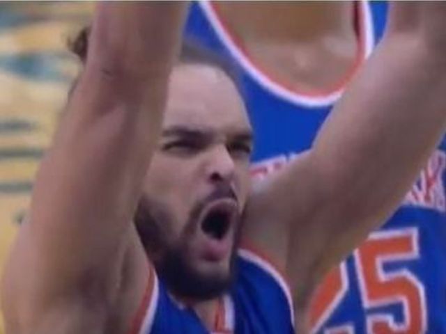 Noah's expression tells story of free throw gone horribly wrong