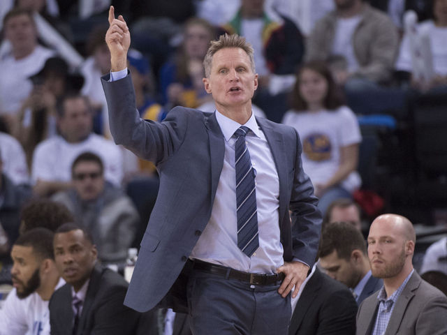 Kerr will travel with Warriors for Games 3 and 4 in San Antonio