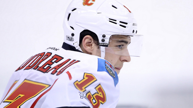 Gaudreau unfazed by Komarov hit; Gulutzan not happy