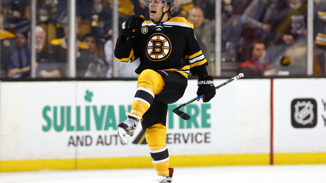 Watch: Pastrnak nets OT winner for first goal in 18 games
