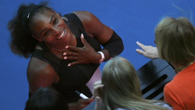 Serena on elder Aussie Open semifinalists: '30s is the new 10'