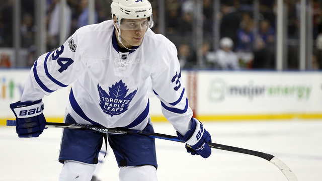 Babcock uncomfortable discussing Matthews' chances of being Leafs' captain