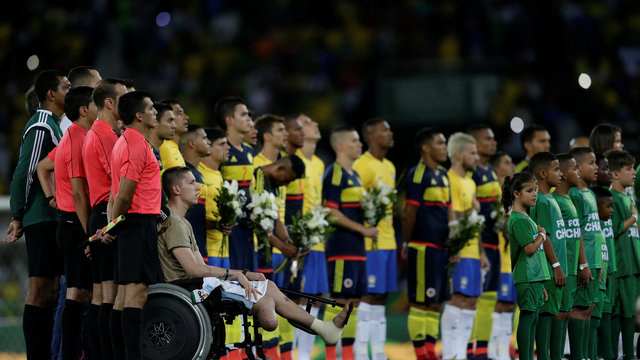 Gallery: Brazil, Colombia play charity match to benefit Chapecoense