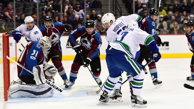 Canucks move into playoff position with win over Avalanche