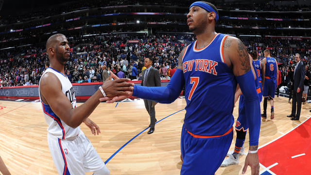 Could Melo help the Clippers beat the Warriors? Probably not