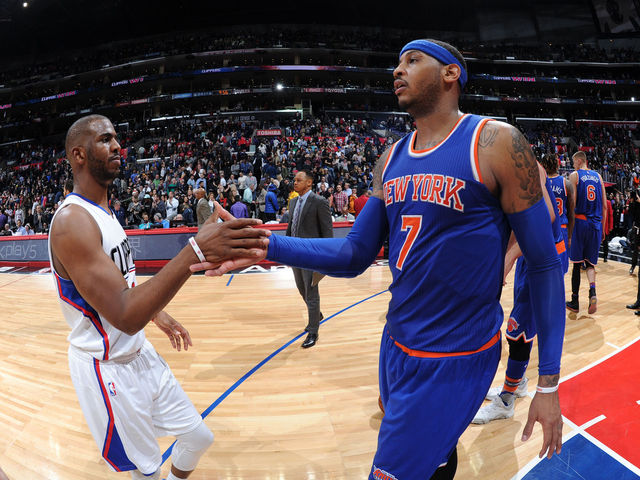 Report: Knicks, Clippers discussing Melo deal that doesn't include Big 3