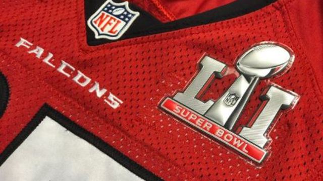 Look: Patriots, Falcons jerseys featuring Super Bowl patch