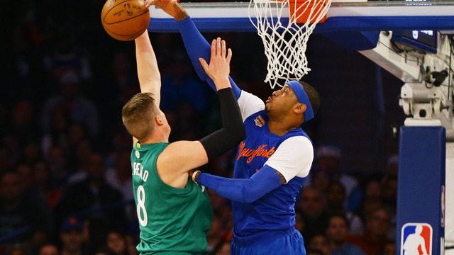 Report: Celtics not interested in trading for Melo