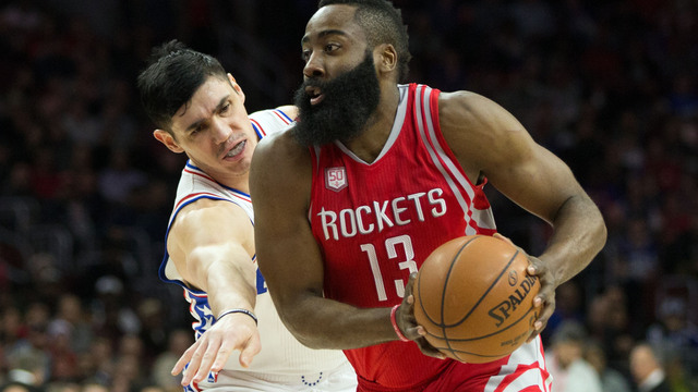 Harden notches 2nd 50-point triple-double of season in win over 76ers