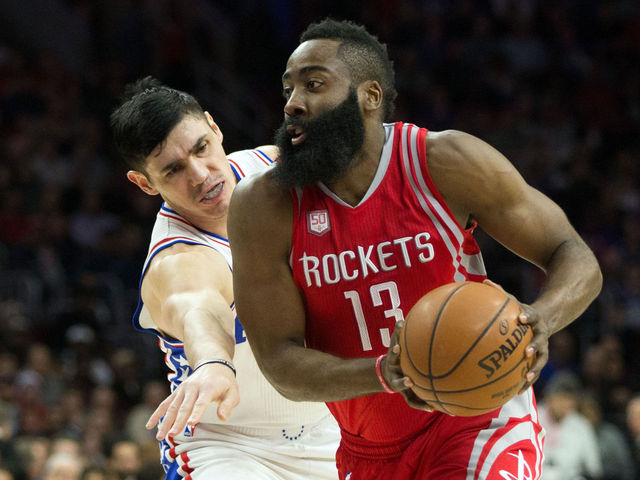 Harden notches 2nd 50-point triple-double of season in win over 76ers