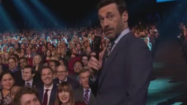 Top 100 host Jon Hamm awkwardly refers to Ovechkin as 'Sergei'