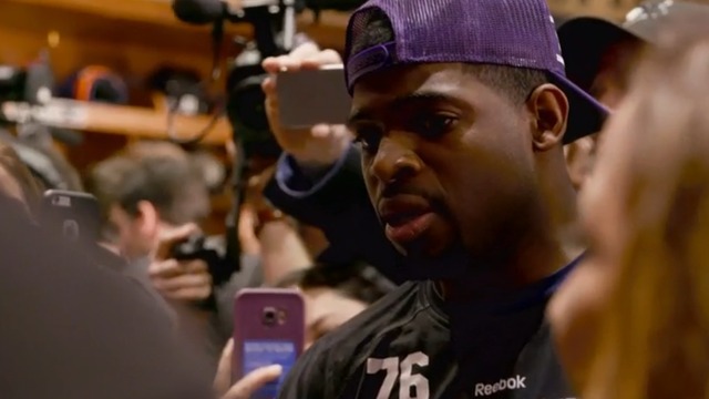 Watch: Subban hijacks Doughty scrum after All-Star Skills Competition