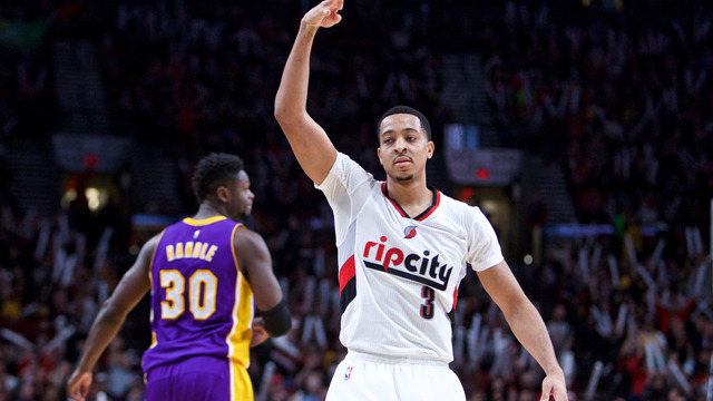 With nothing better to do, McCollum in for 3-point contest