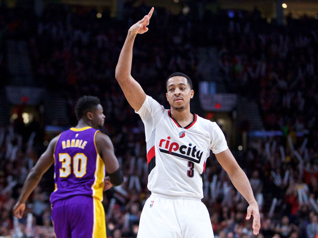 With nothing better to do, McCollum in for 3-point contest