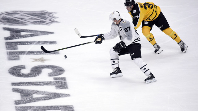 Watch: Crosby registers 1st All-Star point