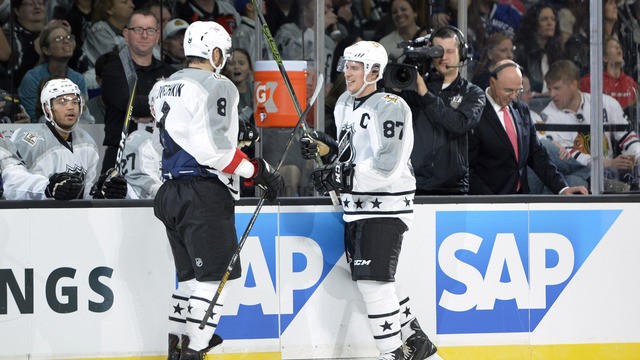 Watch: Crosby sets up Ovie for tap-in