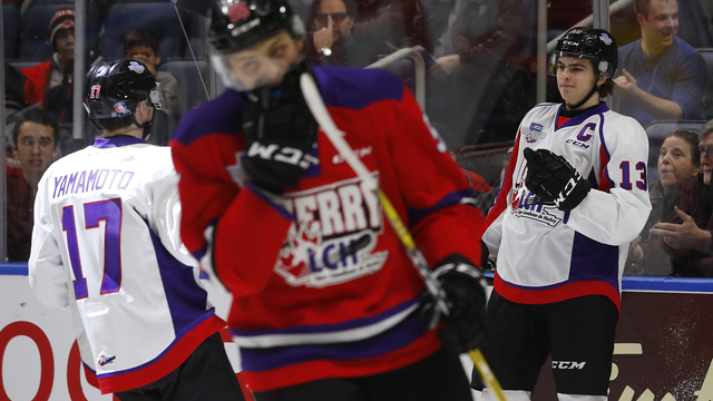 Hischier outshines Patrick at prospects game, takes top player honors