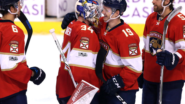 Panthers' blue line shows off depth with 4-goal effort