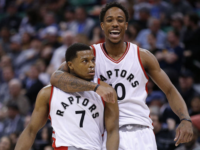 Watch: DeRozan embraces Lowry in tunnel after game-winning shot