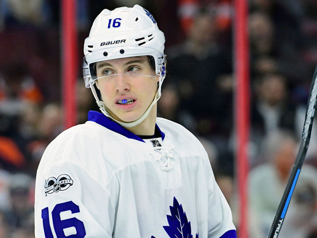 Marner's 41st assist sets Maple Leafs rookie record