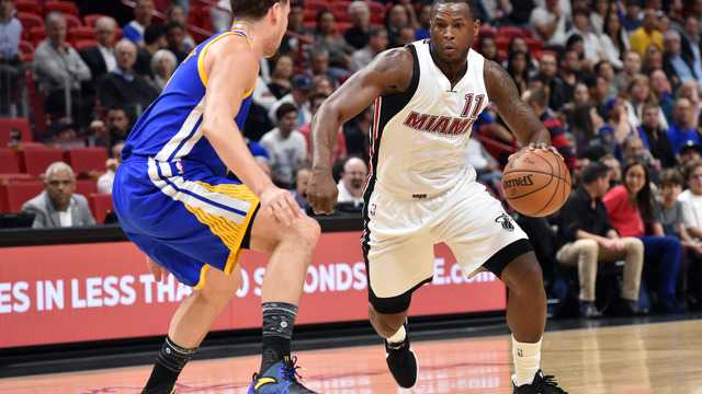 Watch: Dion Waiters stuffs Dwight Howard, makes sure Heat capitalize