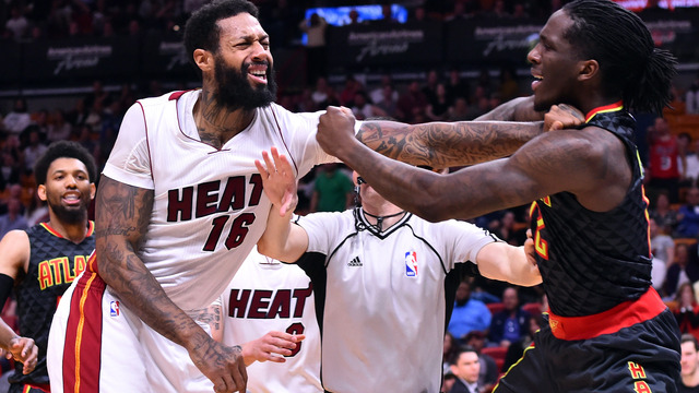 Hawks' Prince, Heat's Johnson fined $25K for altercation