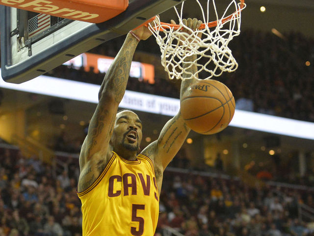 J.R. Smith wants to dunk on his mom