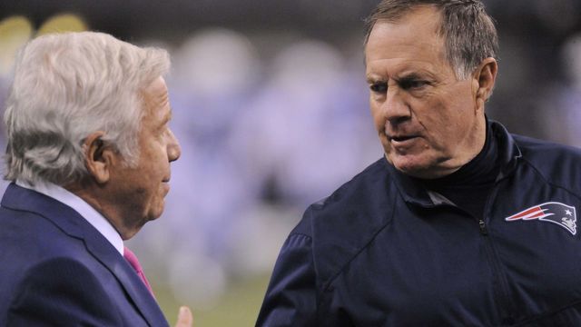 Kraft: Belichick 'absolutely' will be Patriots' head coach in 2018