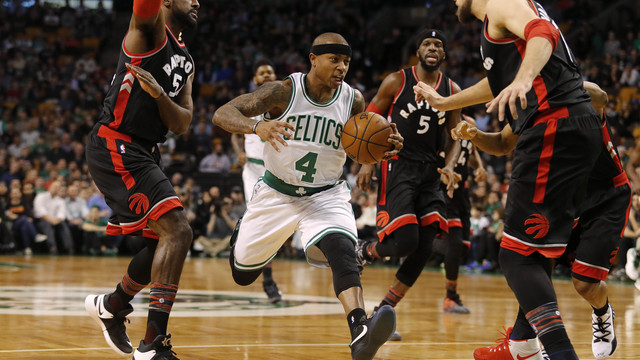 Thomas calls out Valanciunas over standings remark