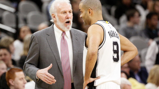 Popovich ties Jerry Sloan's record for most wins with one franchise