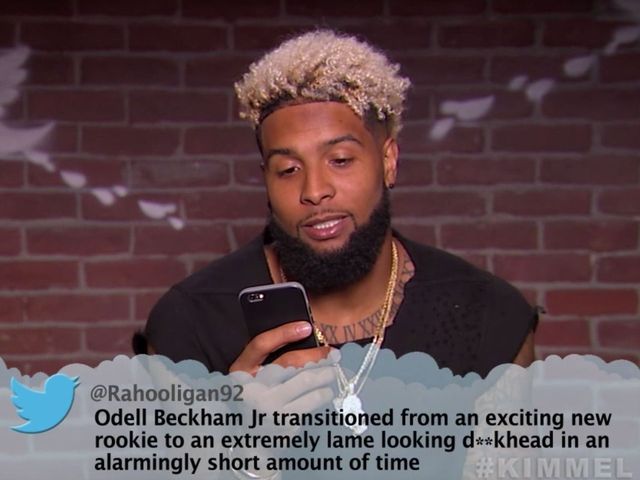 NFL stars read mean tweets on 'Jimmy Kimmel Live!'