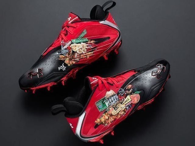 Custom under armor cleats Clearance