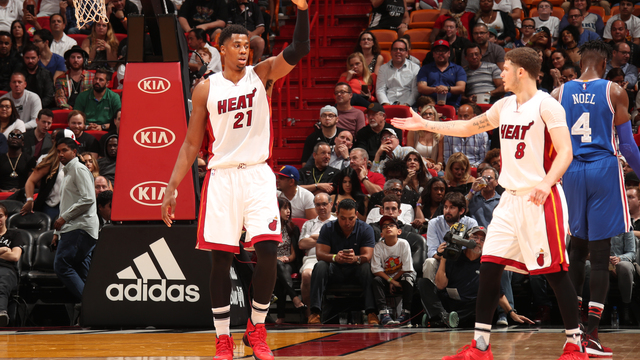Heat become 1st sub-.500 team to win 12 straight