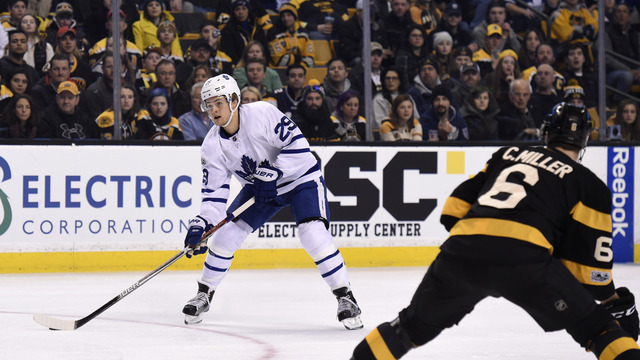 Nylander better in Pastrnak's presence, suggests Babcock