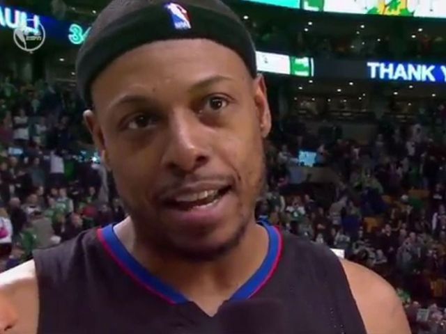 Pierce thankful to play in front of 'best fans in the world for 15 years'