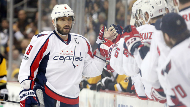 Caps, Pens, Blackhawks, Sharks receiving best odds to win Stanley Cup