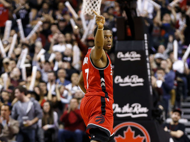 Lowry becomes Raptors' all-time leader in treys