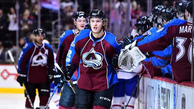 Watch: Rantanen converts 1st NHL hat trick with slapper past Price