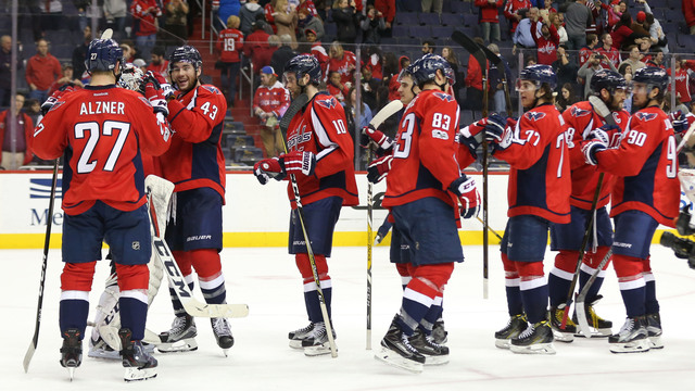 Capitals historically dominant at home in recent weeks