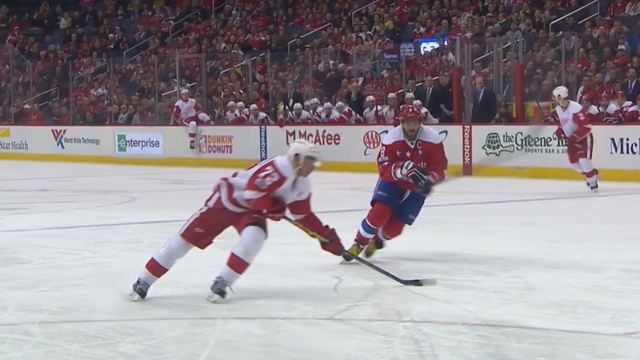 Athanasiou schools Ovechkin, scores beautiful goal