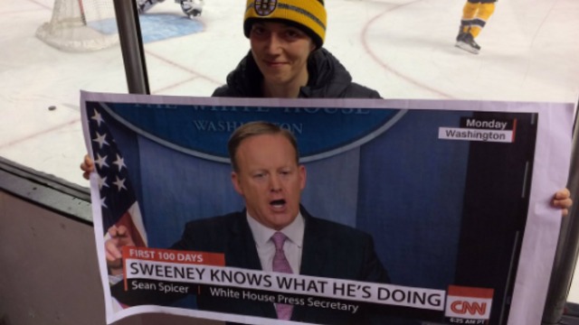 This fan seems skeptical of Sweeney's vision for Bruins