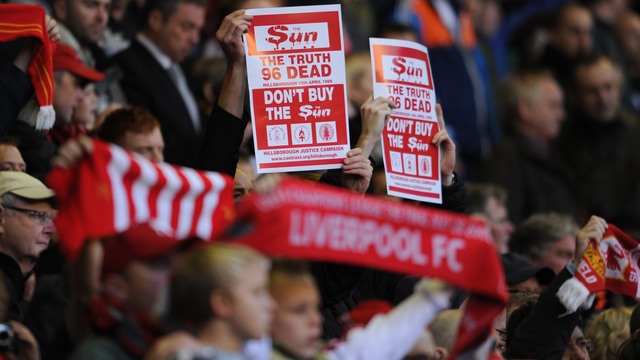 Liverpool bans The Sun over notorious Hillsborough coverage