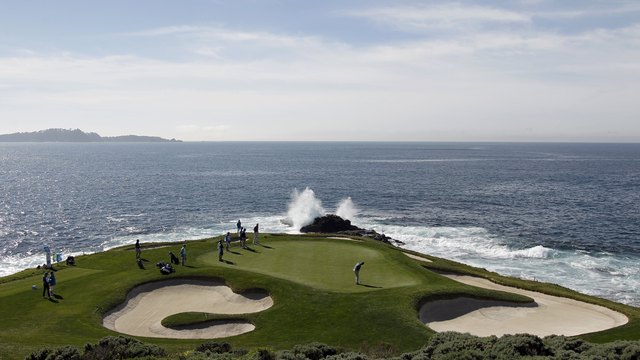 Pebble Beach's 7th: Short, beautiful, and tough
