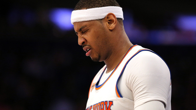 Melo: Oakley incident latest 'cloud' hanging over Knicks