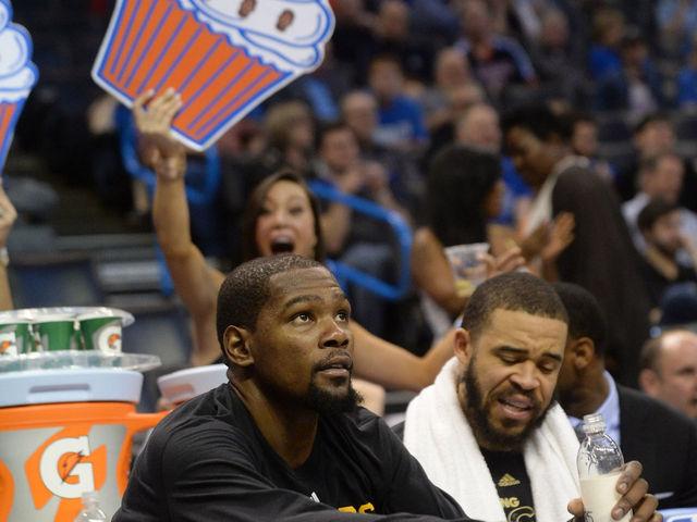 Durant: 'Cupcake' taunts showed Thunder fans' creativity, passion