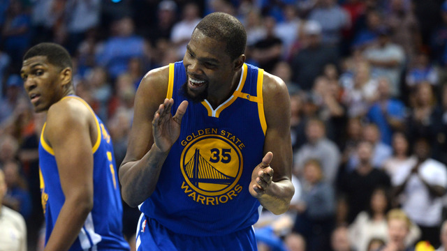 Watch: Durant shoots jumpers before game