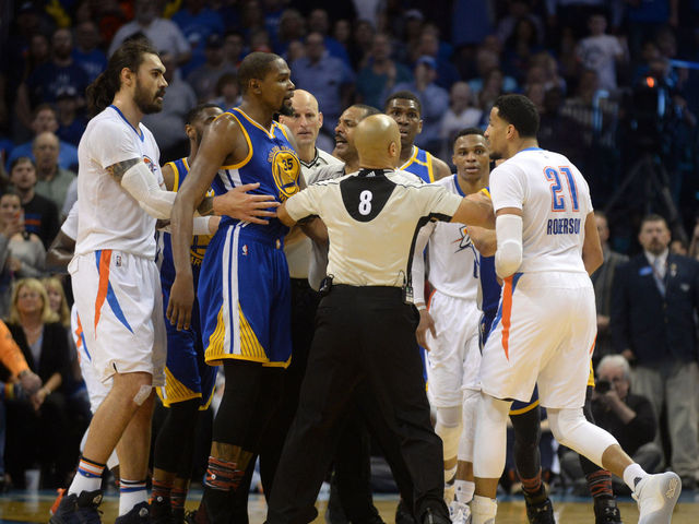 4 heated moments from Durant's return to Oklahoma City