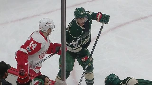 Nyquist catches Spurgeon with blatant, dangerous high stick