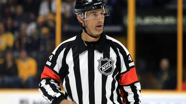 Watch: Referee delivers oddly emphatic penalty call for 'fighting!'
